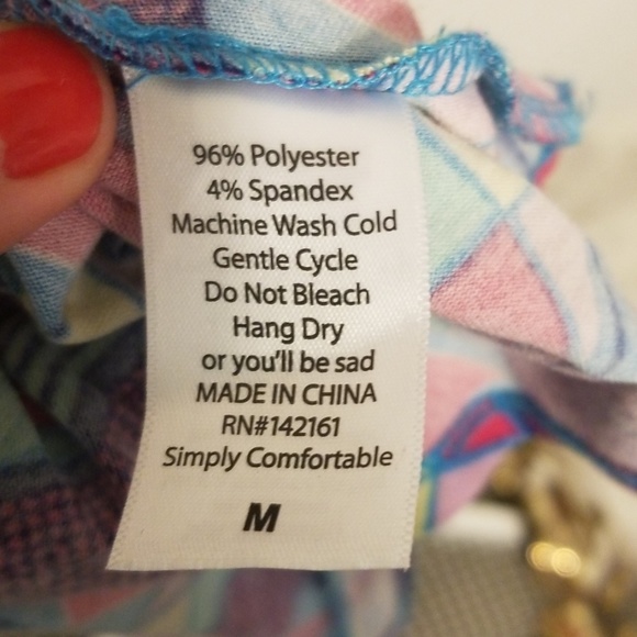 LULAROE geometric print dress - Picture 5 of 5